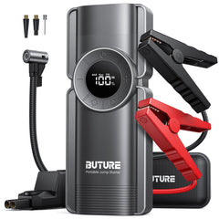 Buture 4-in-1 Portable Jump Starter & Air Compressor - 1150PSI, 20000mAh Power Bank, 2500A Starter, 15V Tire Inflator
