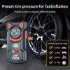 Image of 5-In-1 Multifunctional Air Pump Jump Starter with Air Compressor 3000A Peak/150Psi Battery Jump Starter Digital Tire Inflator